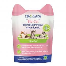 PICO-ALIVE-Bio-Cat-จุลินทรีย์ผสมทรายแมว-กำจัดกลิ่นฉี่น้องแมว